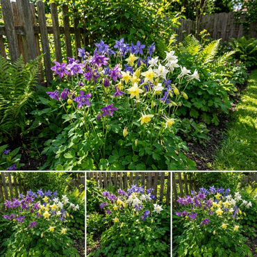 Aquilegia Flower Seeds Mixed - Perfect for Garden Planting