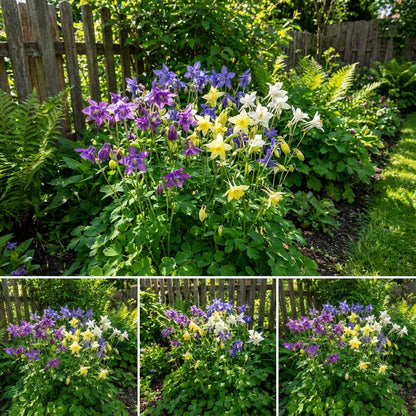 Aquilegia Flower Seeds Mixed - Perfect for Garden Planting