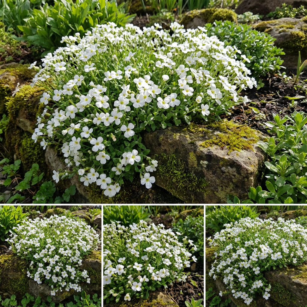 Aubrieta Cultorum Weiße Pflanzensamen