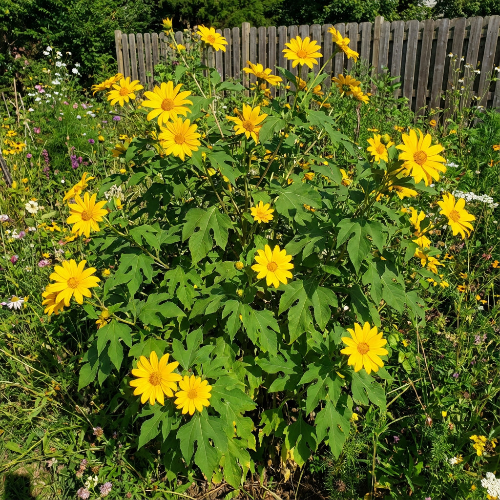 Yellow Tithonia Sunflower Tree Seeds for Planting