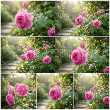Weiche rosa Rosenblumensamen – Ideal zur Schaffung romantischer Gartenblüten