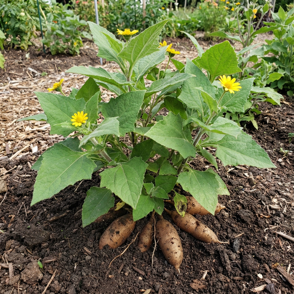 Brown Yacon Vegetable Seeds for Easy Planting