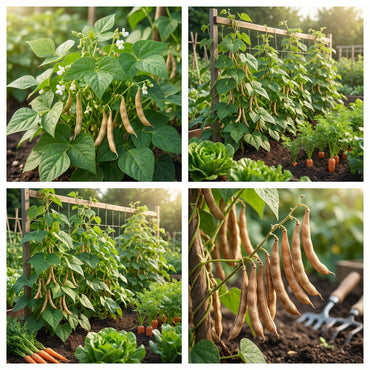 Swedish Brown Beans Vegetable Seeds for Planting