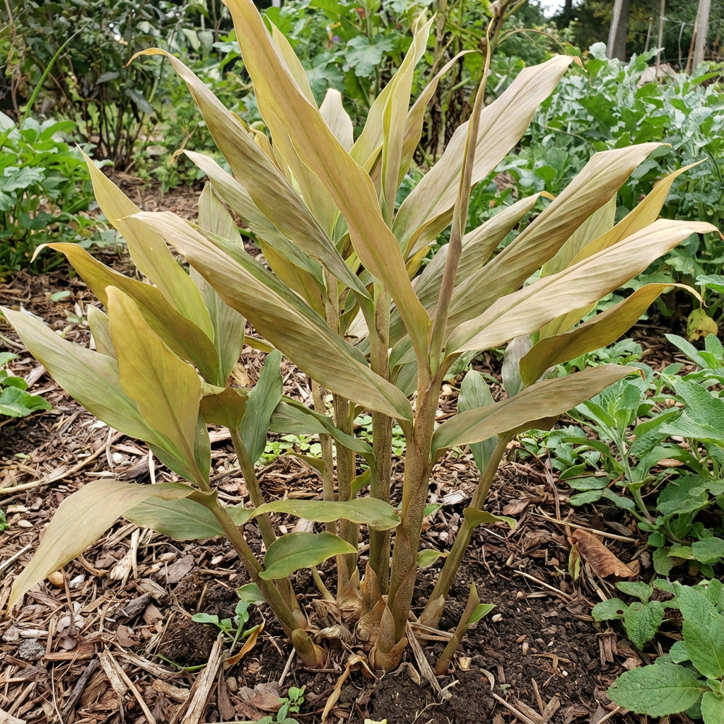 Light Brown Green Perennial Ginger Vegetable Seeds for Planting