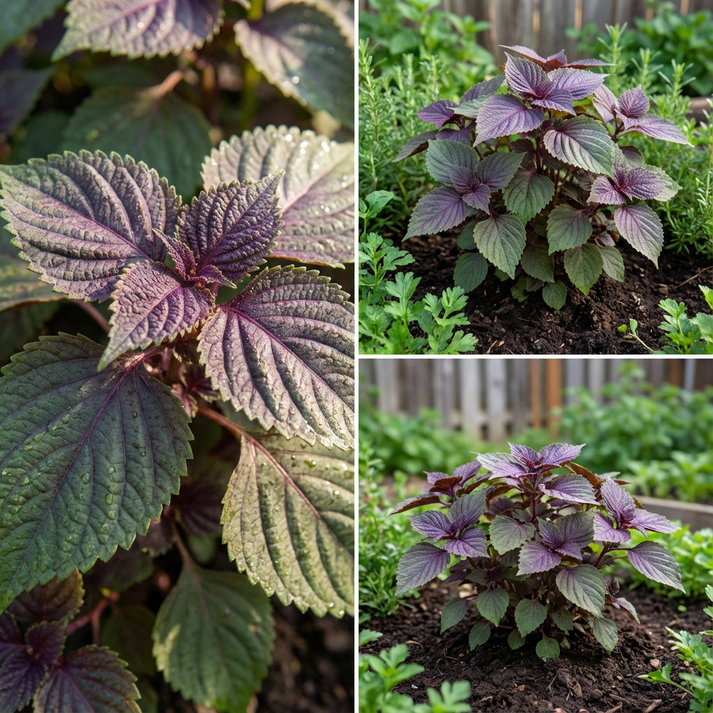 Perilla Seeds for Vegetable Garden Planting