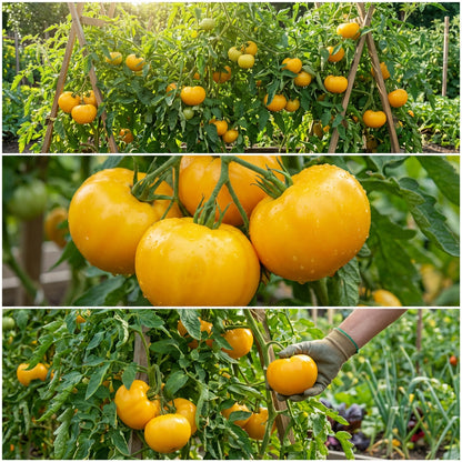 Big Yellow Tomato Seeds for Home Planting