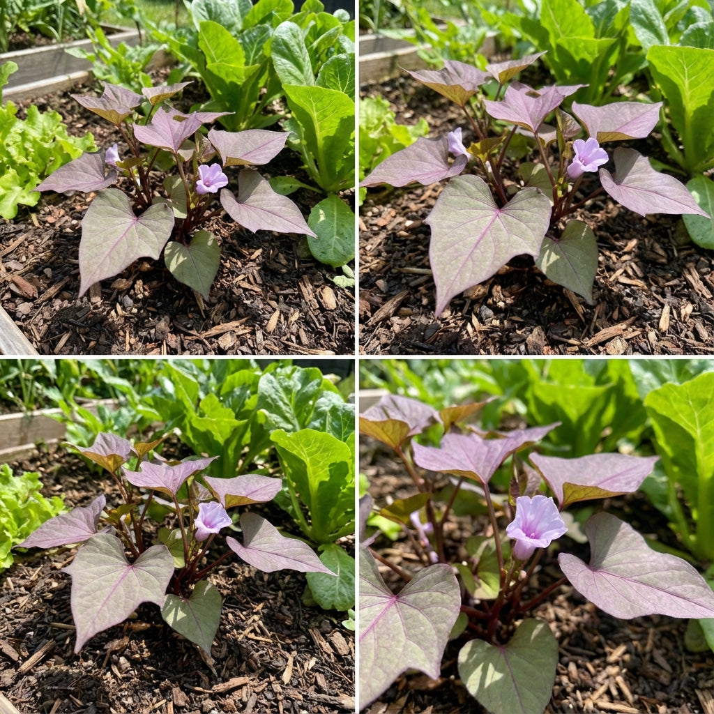 Light Violet Sweet Potato Seeds for Easy Planting