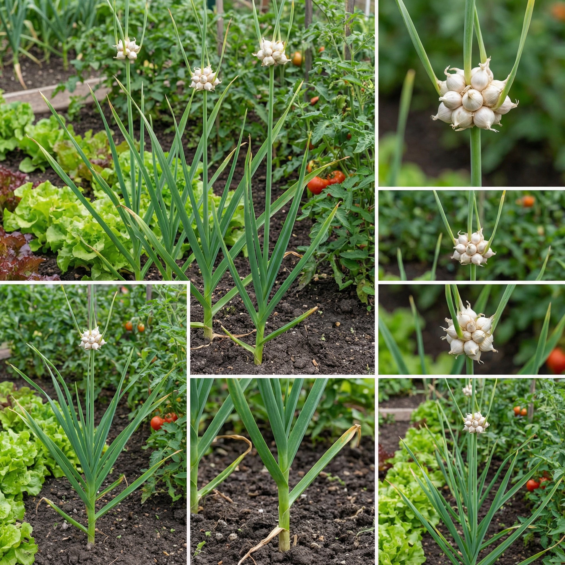 planting garlic flower seeds White Garlic Seeds Perfect For Planting Organic Garden Seeds – Pure Asia Seeds