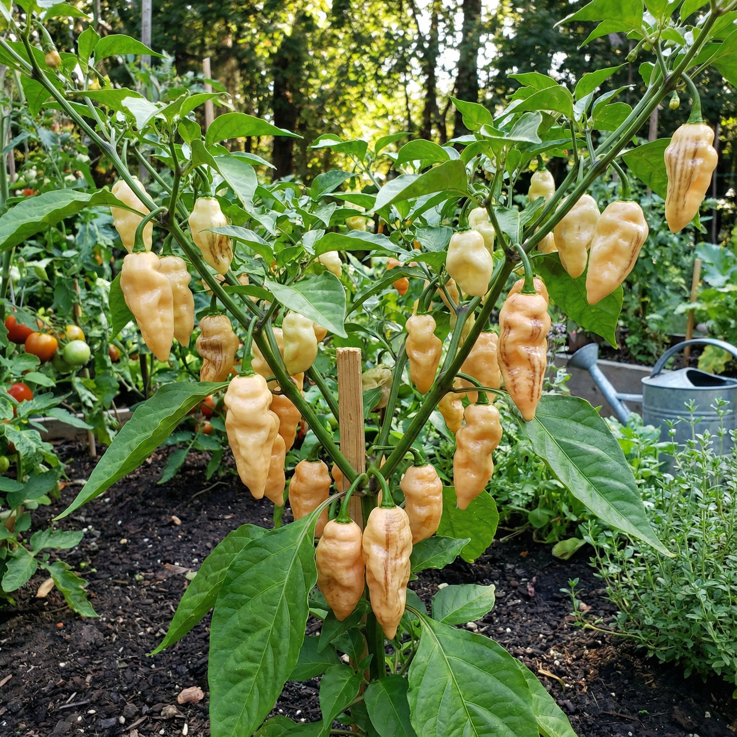 Sugar Rush Peach Pepper Vegetable Seeds for Planting
