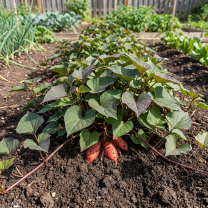 Red Orange Sweet Potato Seeds for Planting Ideal for Vegetable Gardens