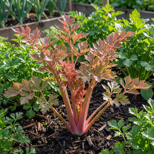 Pink Plume Celery Vegetable Seeds for Planting