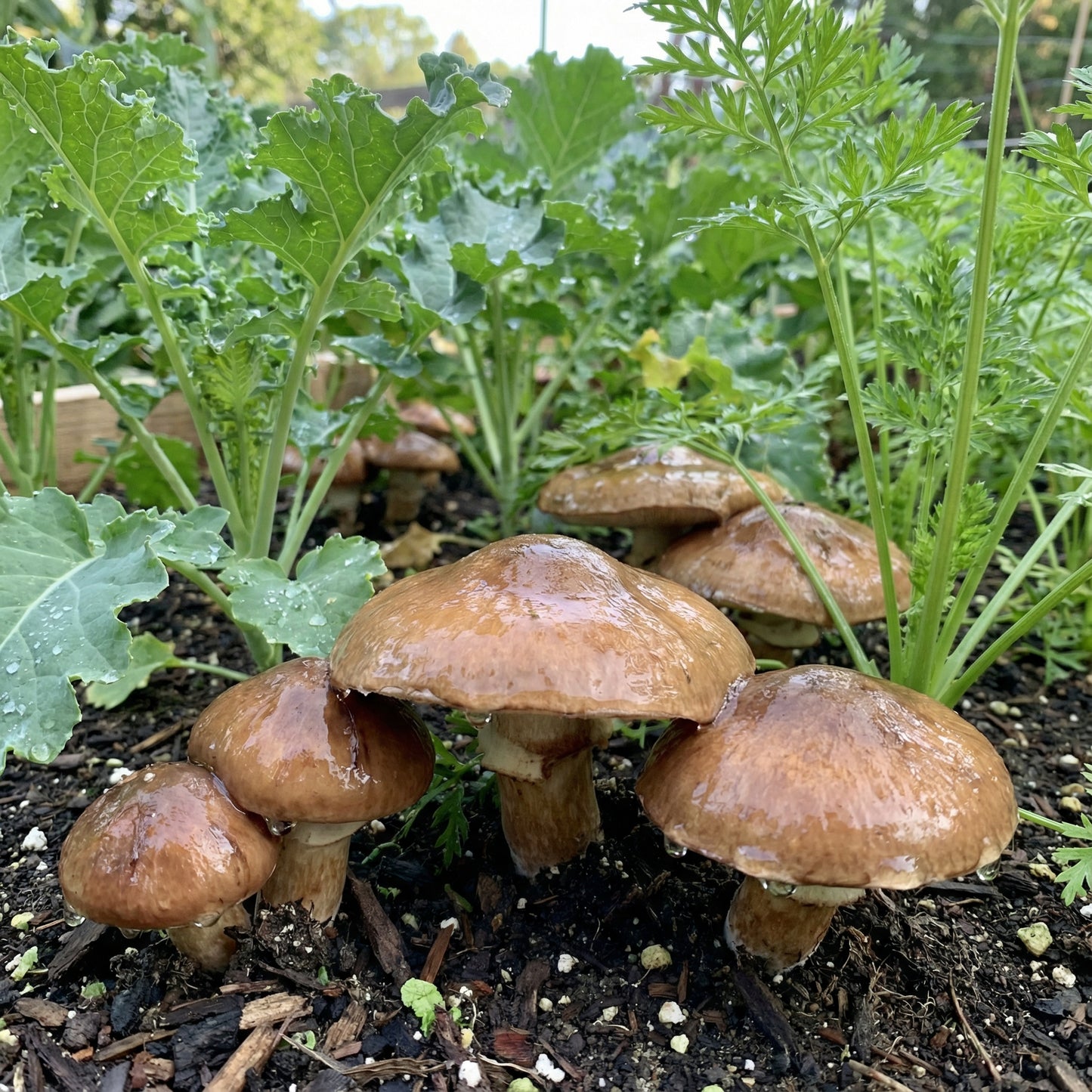 Slippery Jack Mushroom Vegetable Seeds for Planting