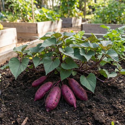 Molokai Purple Sweet Potato Vegetable Seeds for Planting