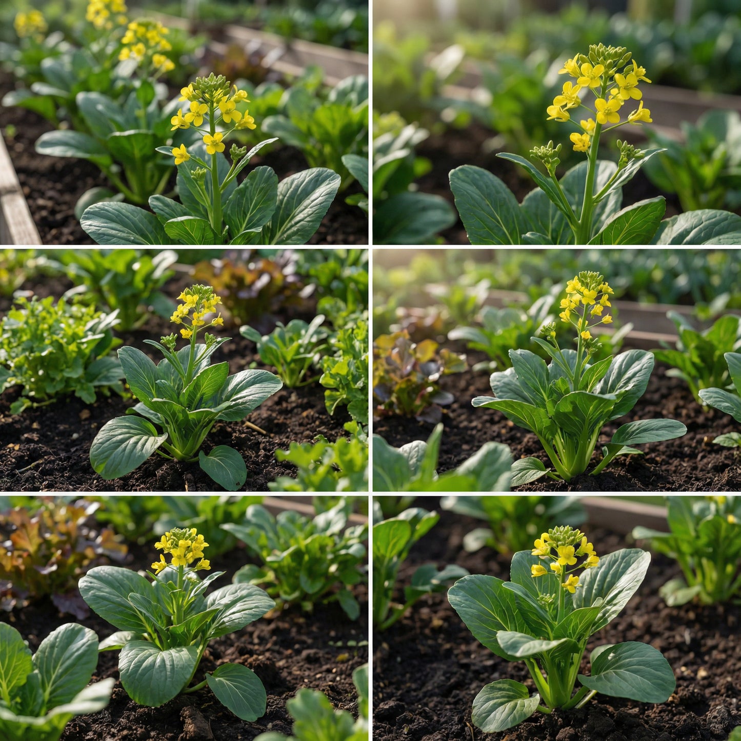 Choy Sum Vegetable Seeds for Quick and Easy Growth