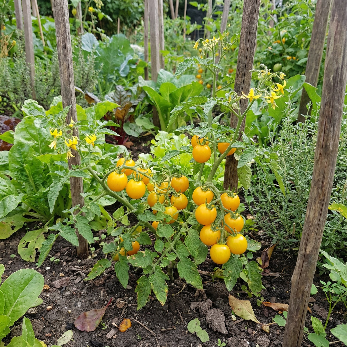 Yellow Cherry Tomato Seeds for Spring Planting