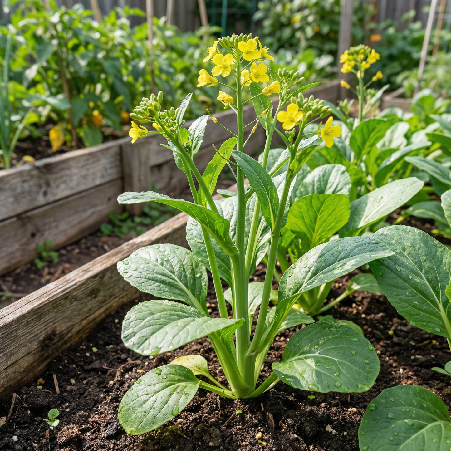Yu Choy Vegetable Planting Seeds