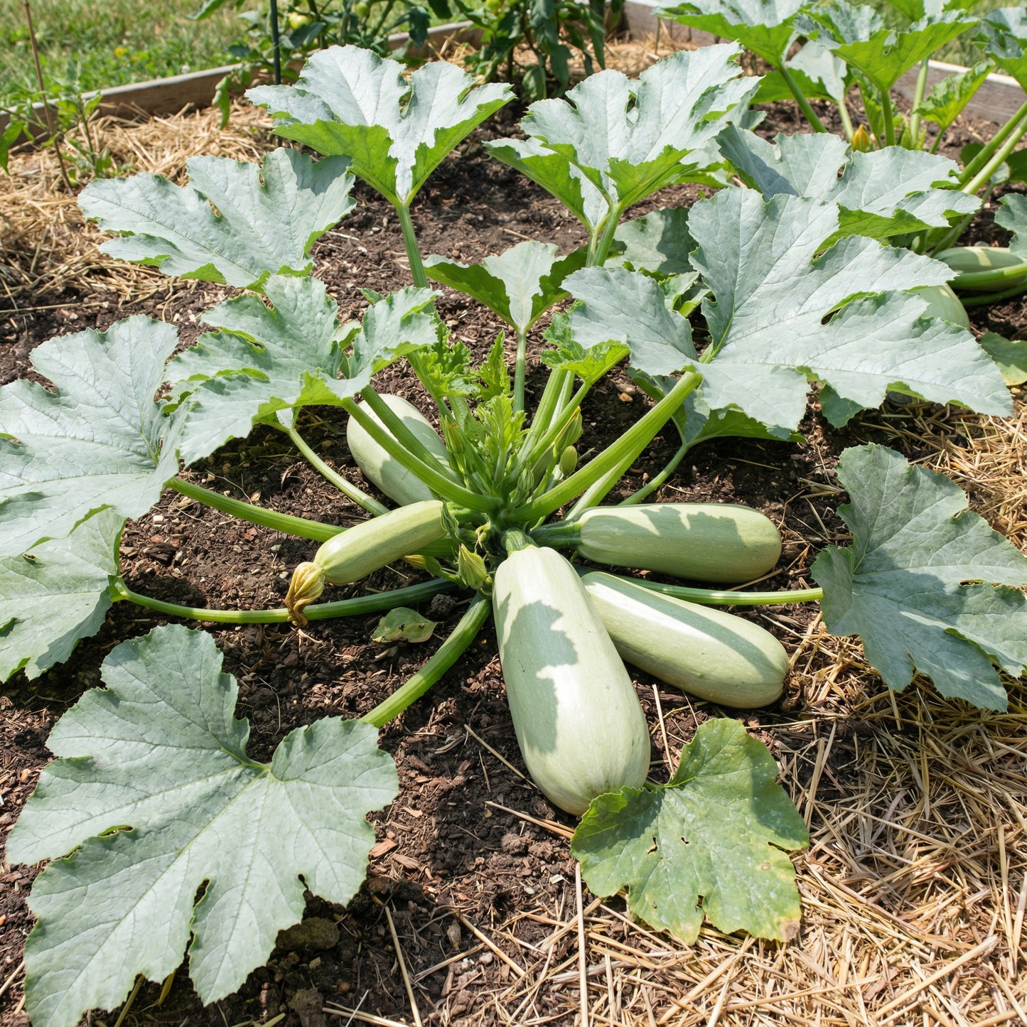 Grey Zucchini Squash Seeds for Planting Grow Delicious Vegetables