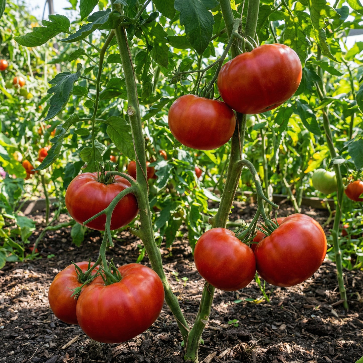 Cosmonaut Volkov Heirloom Tomato Seeds for Spring Planting | Flavorful, Early Harvest