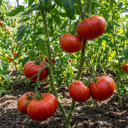 Cosmonaut Volkov Heirloom Tomato Seeds for Spring Planting | Flavorful, Early Harvest