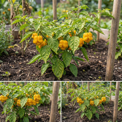 Yellow Brain Strain Pepper Planting Seeds