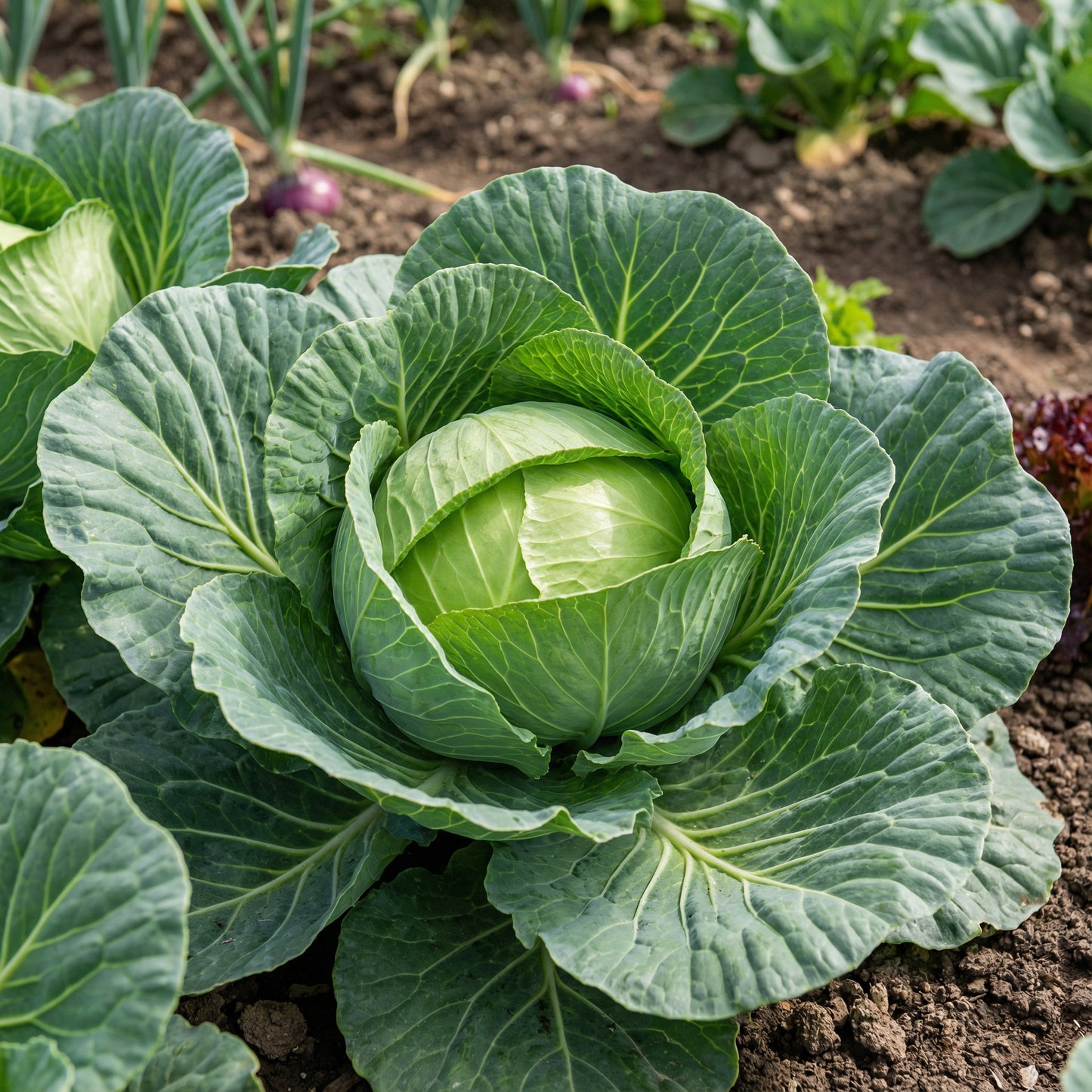 Golden Acre Cabbage Seeds for Planting - High Yield Variety