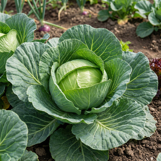 Golden Acre Cabbage Seeds for Planting - High Yield Variety
