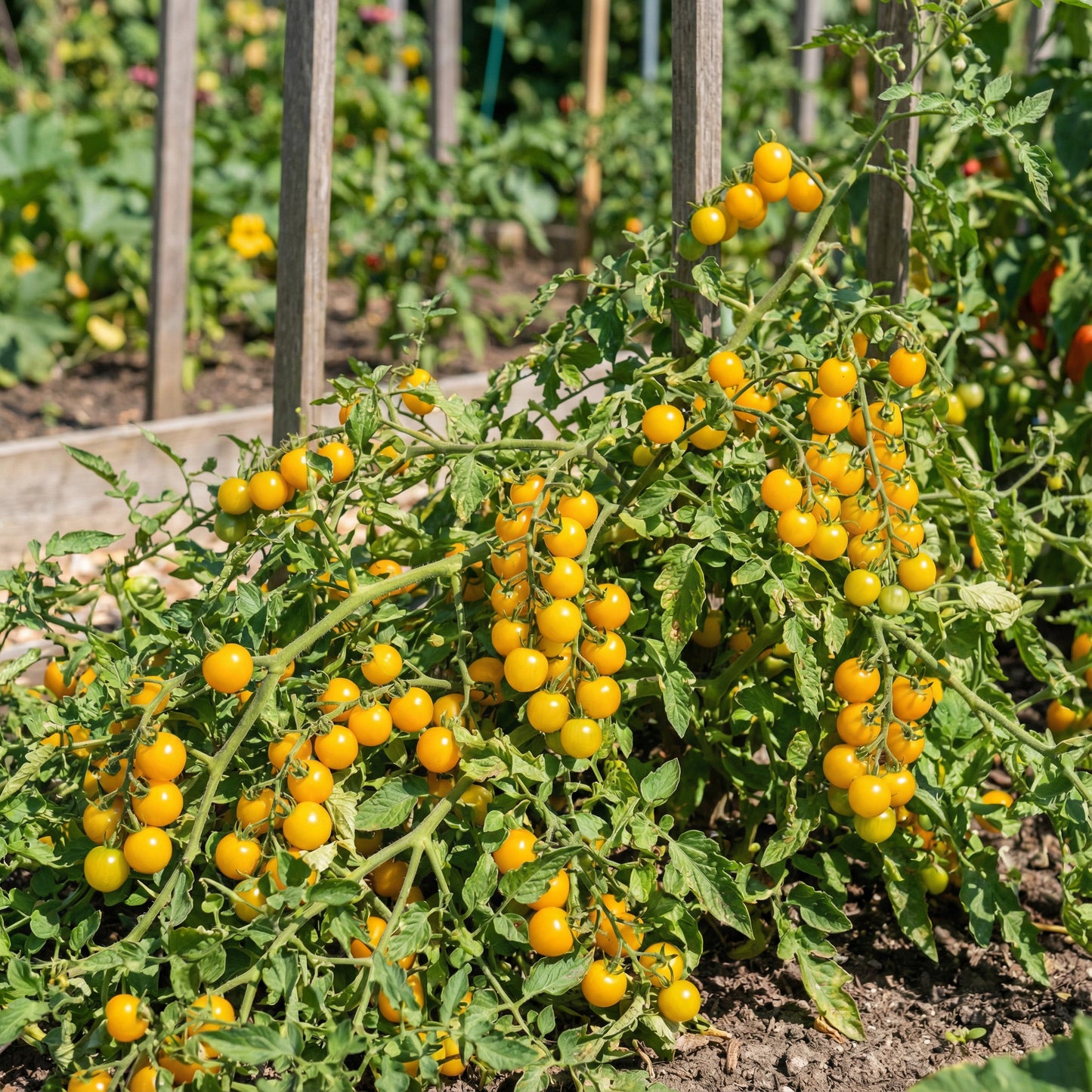 Yellow Cherry Tomato Seeds for Spring Planting