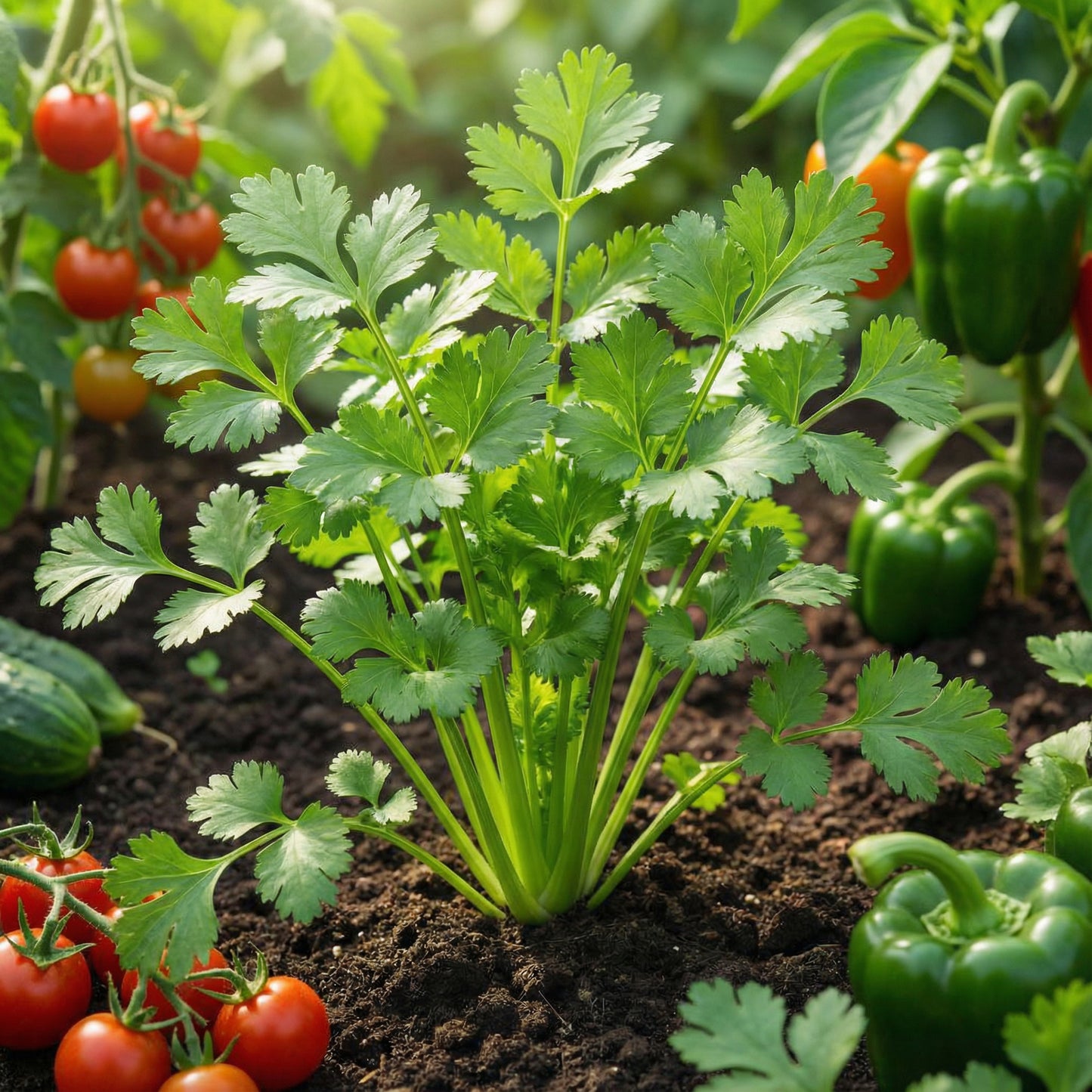 Green Santo Cilantro Vegetable Planting Seeds