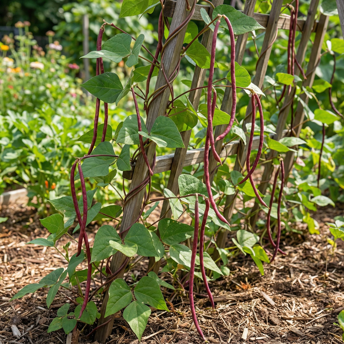 Red Long Bean Vegetable Seeds for Gardens