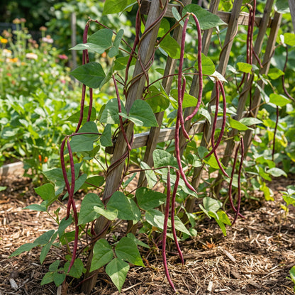 Red Long Bean Vegetable Seeds for Gardens