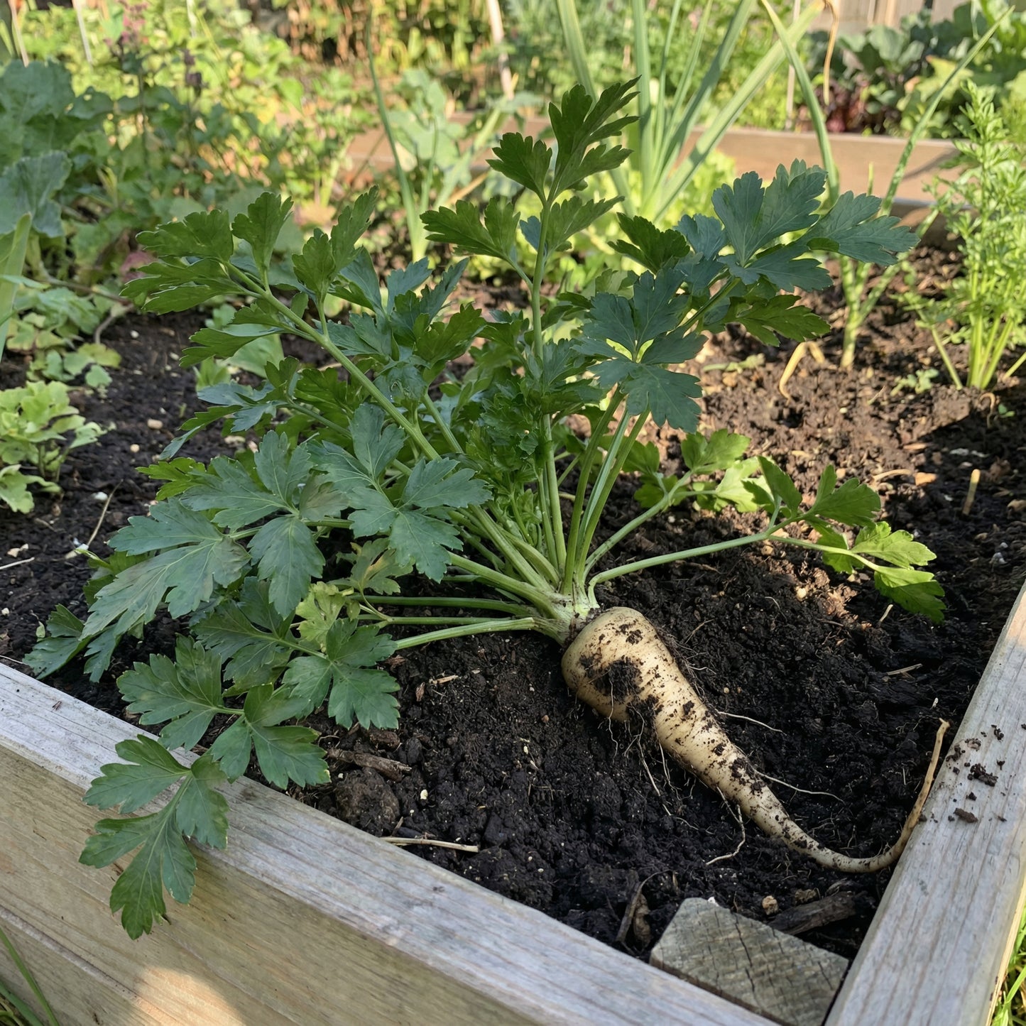 Hamburg Parsley Vegetable Seeds for Easy Planting