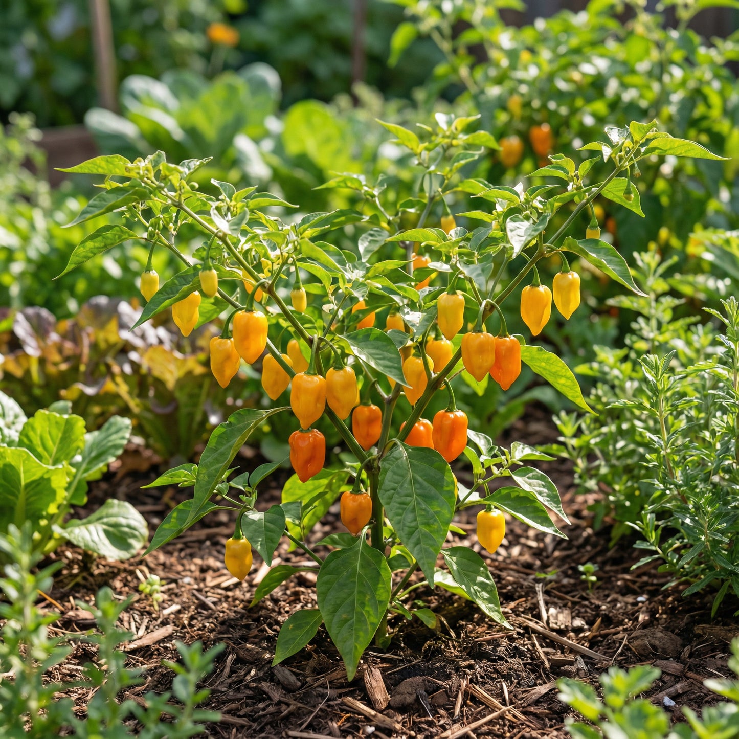 Datil Pepper Vegetable Seeds for Home Planting