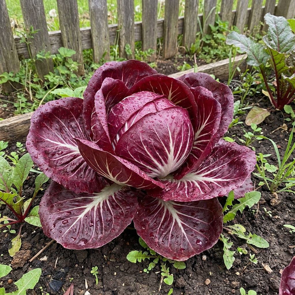 Burgundy Radicchio Planting Seeds - Grow Your Own