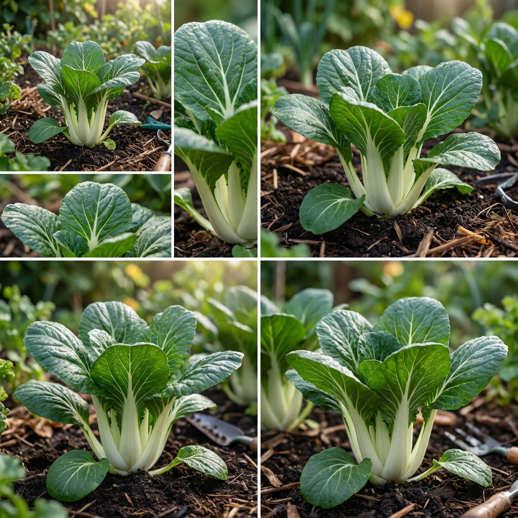 Blizzard Green White Choi Vegetable Seeds for Planting