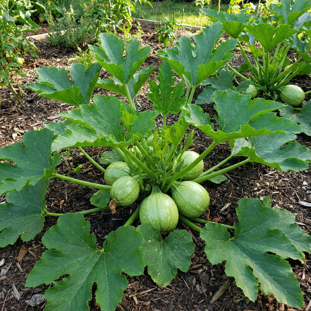 Green Ronde de Vegetable Seeds for Easy Planting