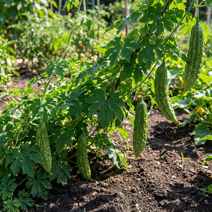 Green Bitter Melon Vegetable Seeds for Easy Planting