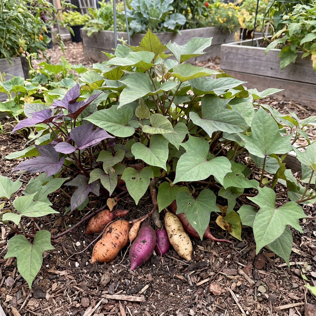 野菜畑用の混合さつまいも種 有機園芸種子 – Pure Asia Seeds
