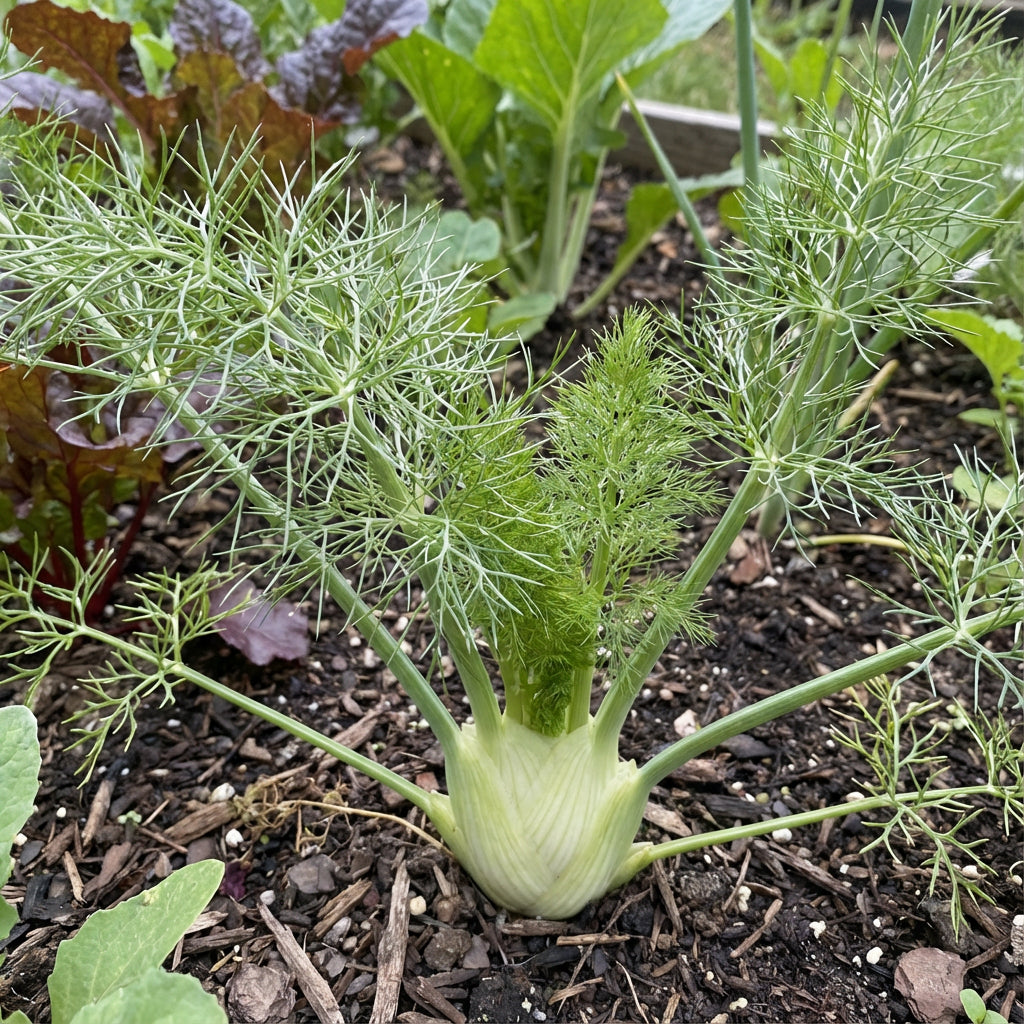 Green and White Florence Vegetable Planting Seeds