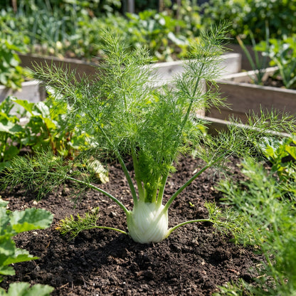 Green and White Florence Vegetable Planting Seeds