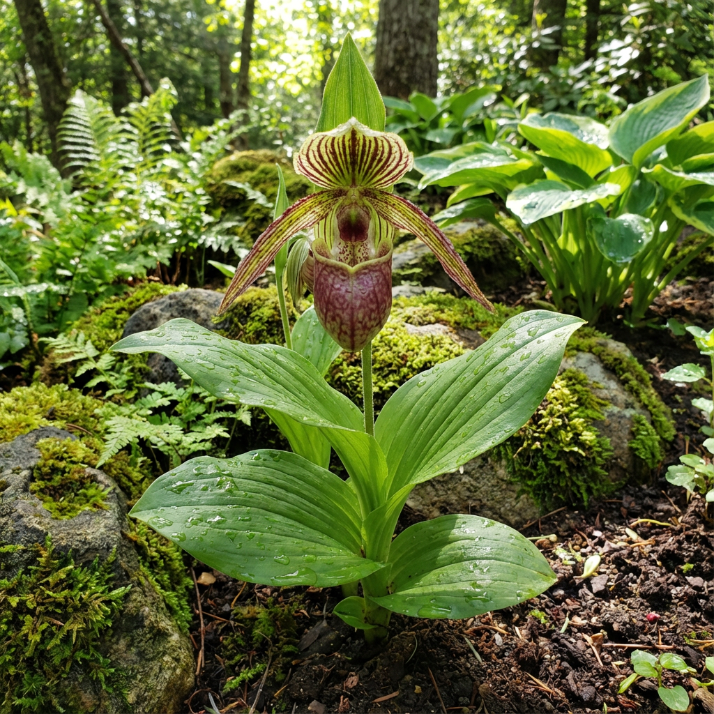 Slipper Orchid Plant Seeds for Stunning Floral Displays, Premium Quality Seeds for Gardening Enthusiasts