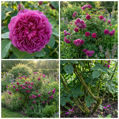 Rosa Charles de Mills Blumensamen zum Pflanzen