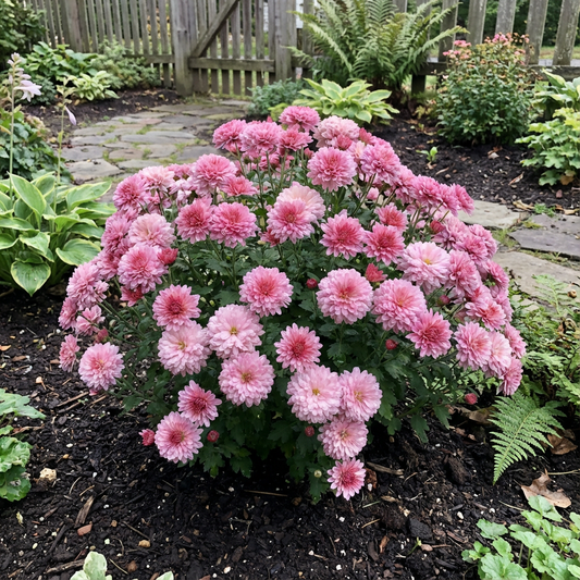 Pink Chrysanthemum Flower Seeds To your Seeding In pots