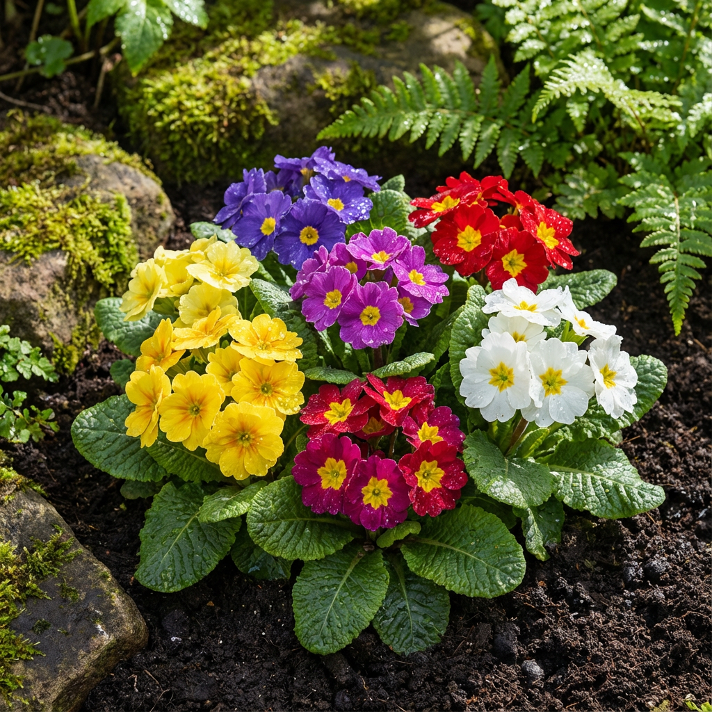 Mixed Primrose Flower Seeds for Vibrant Planting