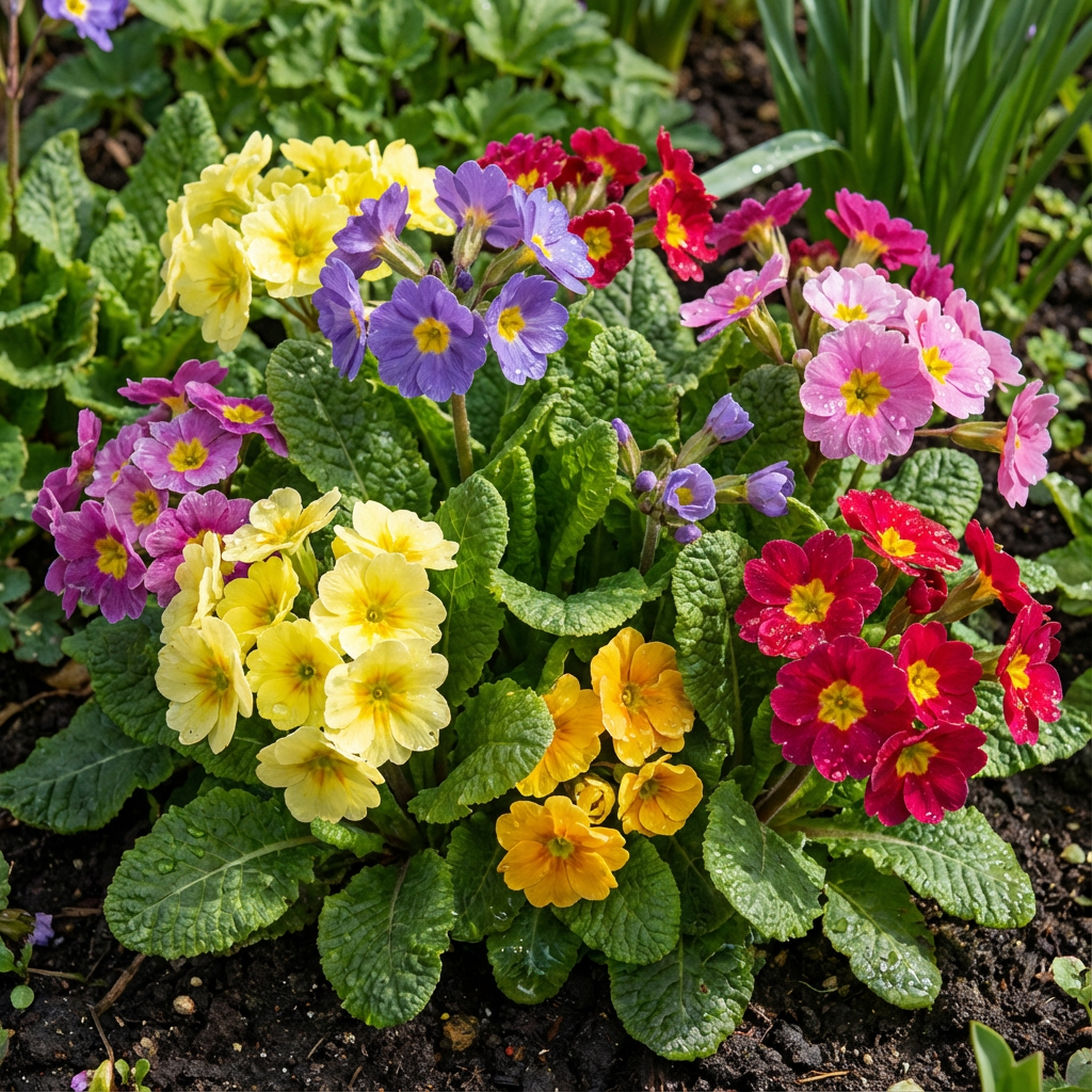 Mixed Primrose Flower Seeds for Vibrant Planting