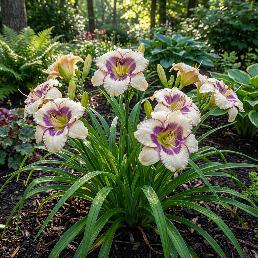 White Violet Hemerocallis Seeds for Planting