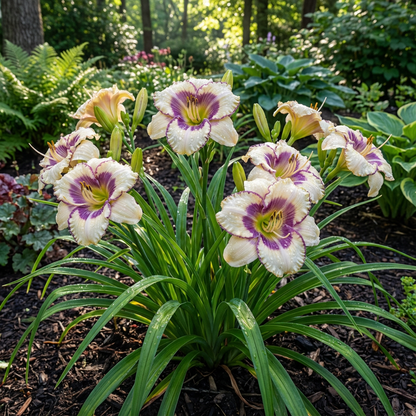 White Violet Hemerocallis Seeds for Planting