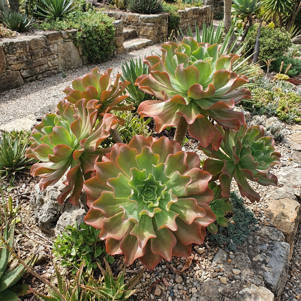 Aeonium Undulatum Plant Seeds,  Premium Quality for Easy Planting