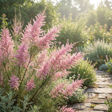 Pink Tamarix Ramosissima Seeds for Flowering  Elegant Garden Display