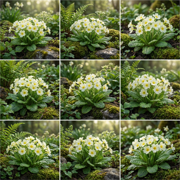 White Primrose Flower Seeds - Essential Planting Supplies
