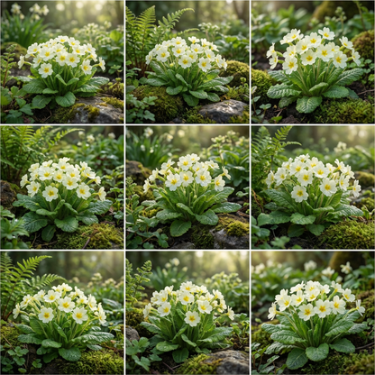 White Primrose Flower Seeds - Essential Planting Supplies